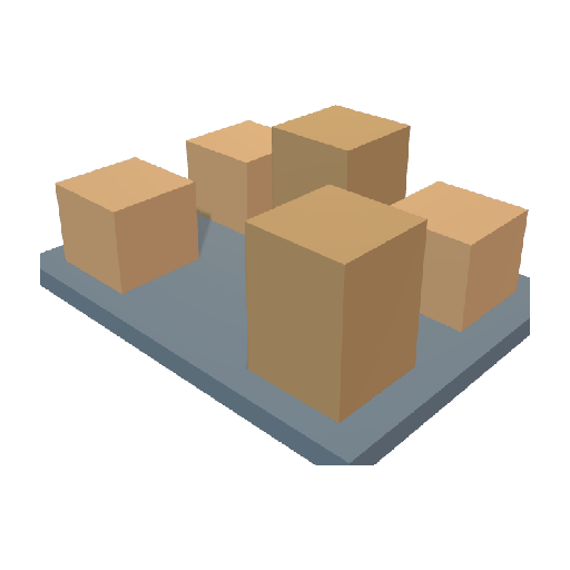 Render PNG transparente de Almacén de Ciudad