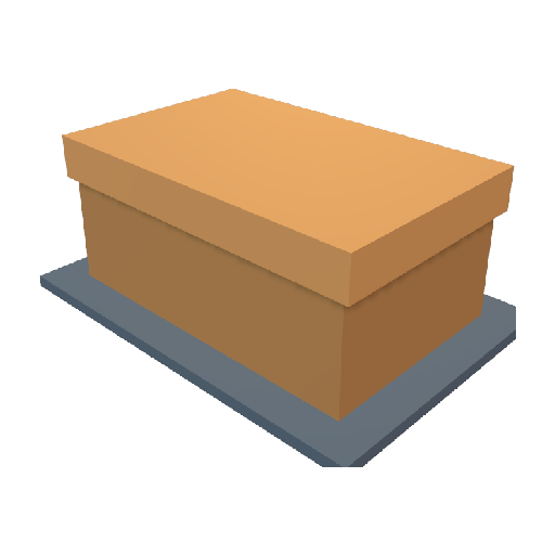 Render PNG transparente de Cofre de Expedición