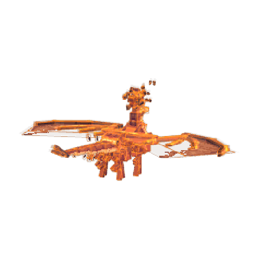 Render PNG transparente de Dragón de Campaña