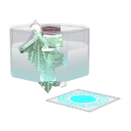Render PNG transparente de Gárgola Corrupta