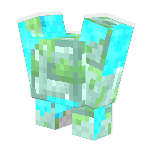 Render PNG transparente de Gólem de Maná