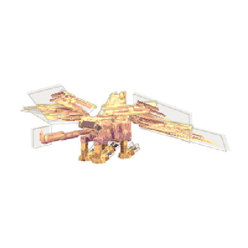 Render PNG transparente de Grifo Terrestre