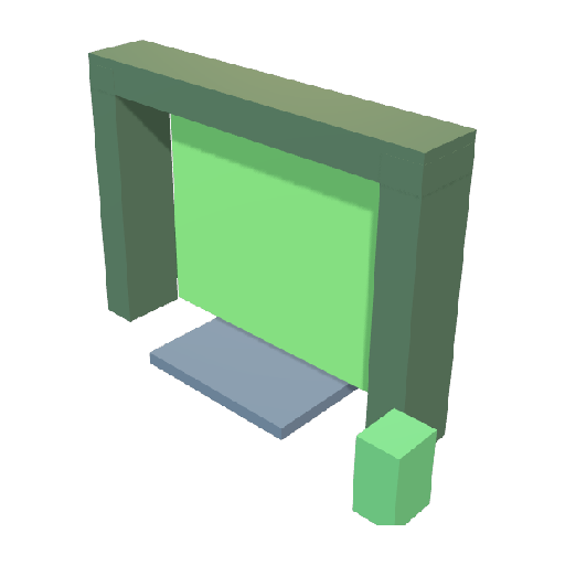 Render PNG transparente de Portal de Bosque