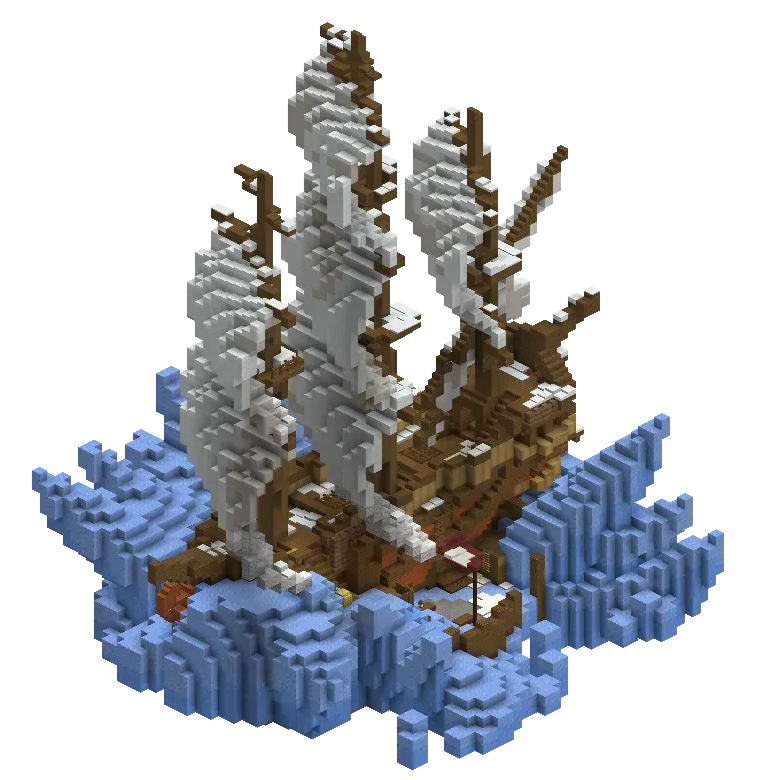 Frozen Shipwreck