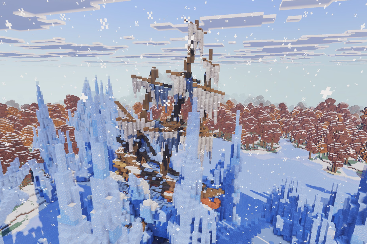 Frozen Shipwreck